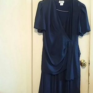 Navy blue dress